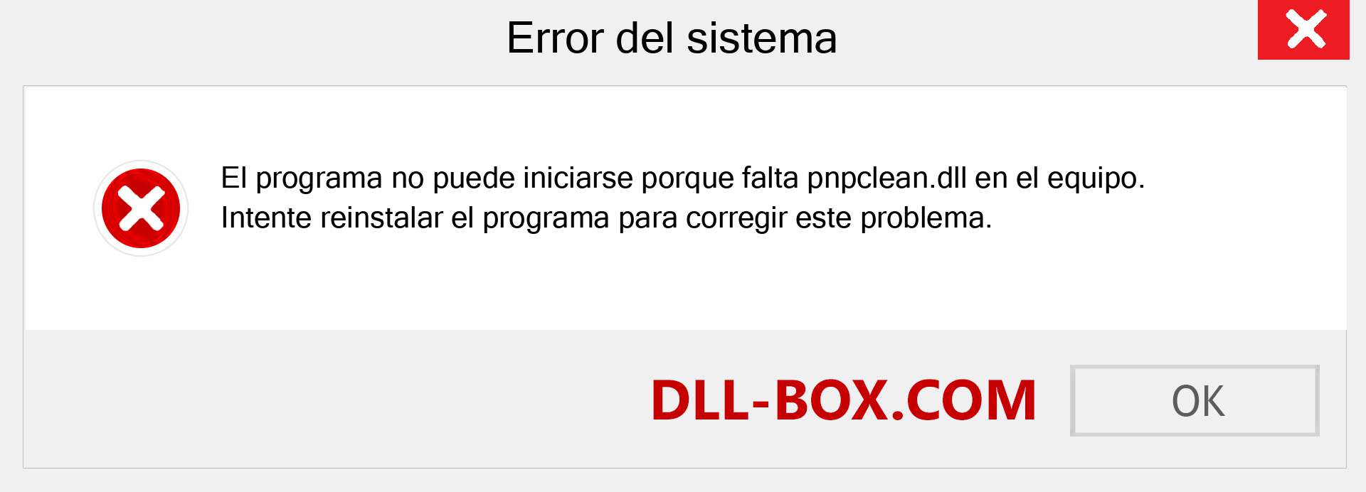 ¿Falta el archivo pnpclean.dll ?. Descargar para Windows 7, 8, 10 - Corregir pnpclean dll Missing Error en Windows, fotos, imágenes